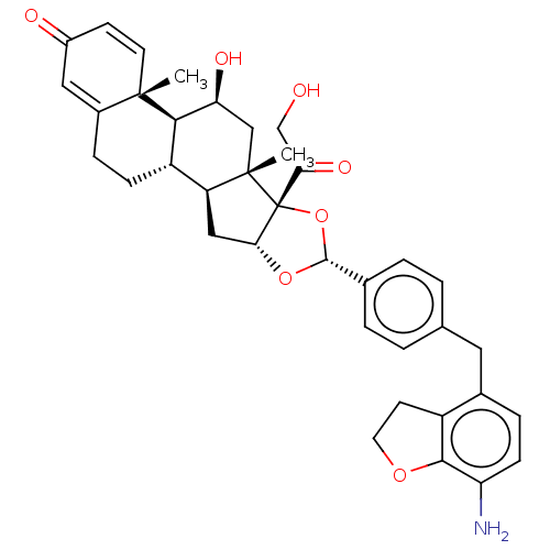 Chemical structure of BindingDB Monomer ID 696507