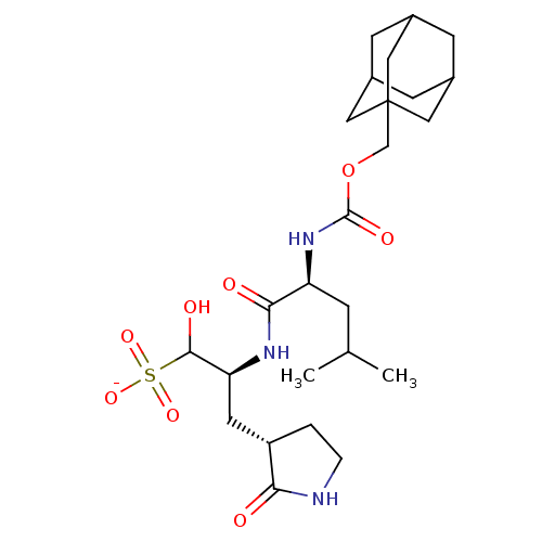 Chemical structure of BindingDB Monomer ID 696536