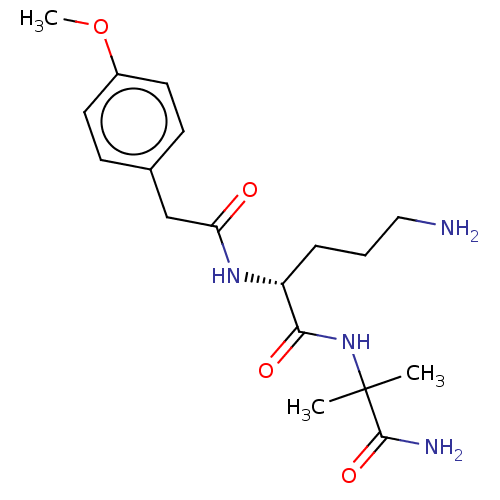 Chemical structure of BindingDB Monomer ID 697153