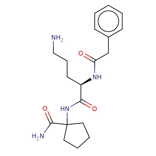 Chemical structure of BindingDB Monomer ID 697155