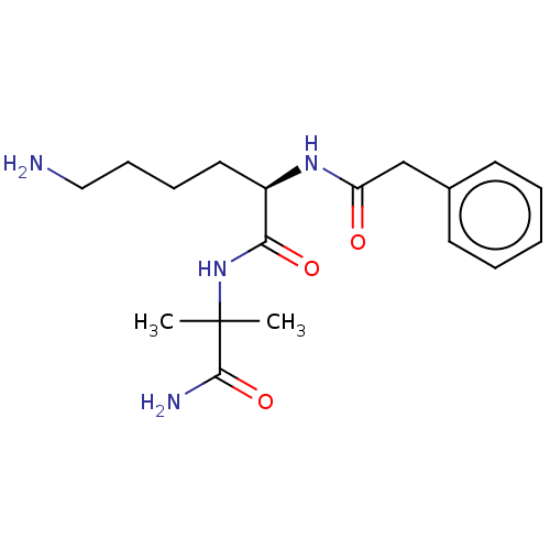 Chemical structure of BindingDB Monomer ID 697156