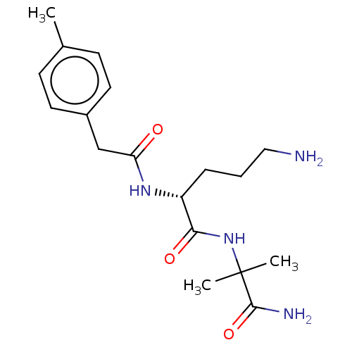 Chemical structure of BindingDB Monomer ID 697158