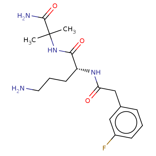 Chemical structure of BindingDB Monomer ID 697159