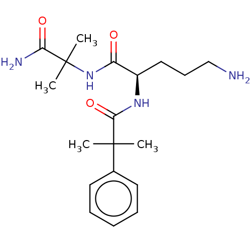 Chemical structure of BindingDB Monomer ID 697160