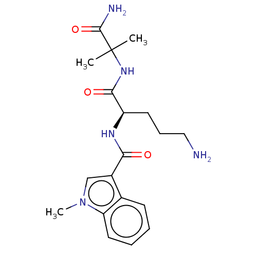 Chemical structure of BindingDB Monomer ID 697161