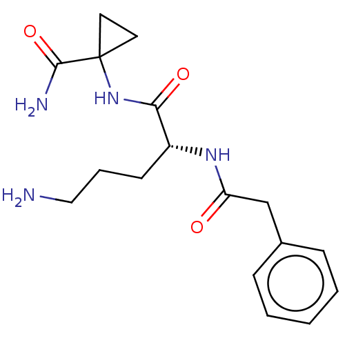 Chemical structure of BindingDB Monomer ID 697162