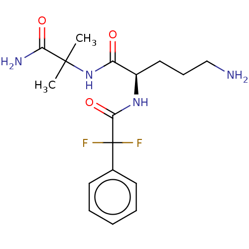 Chemical structure of BindingDB Monomer ID 697164