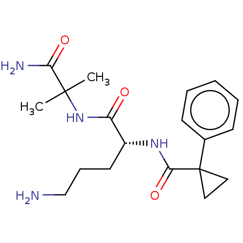 Chemical structure of BindingDB Monomer ID 697168