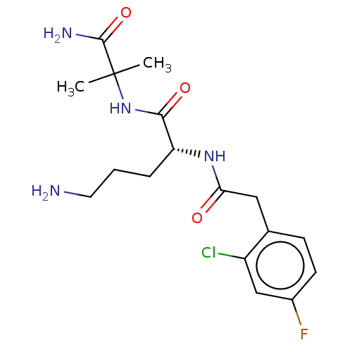 Chemical structure of BindingDB Monomer ID 697172