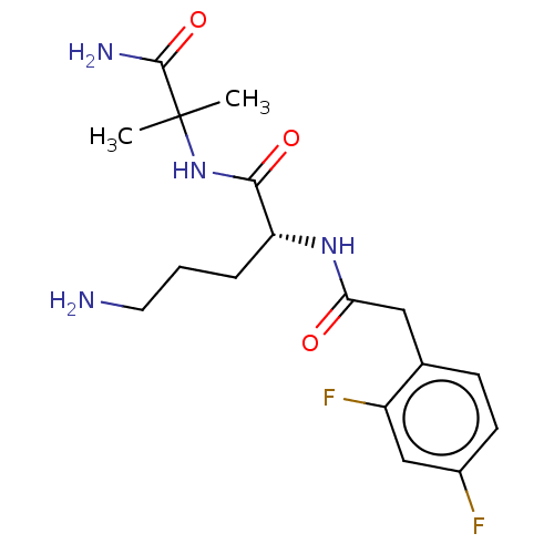 Chemical structure of BindingDB Monomer ID 697174