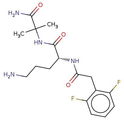 Chemical structure of BindingDB Monomer ID 697176