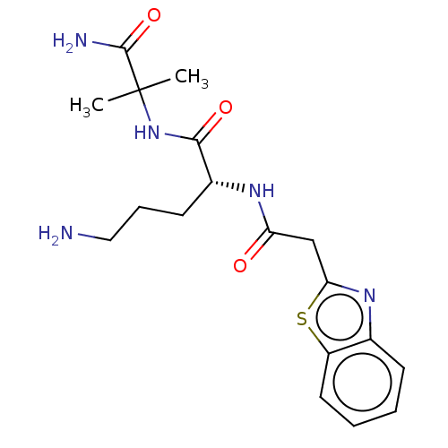 Chemical structure of BindingDB Monomer ID 697183