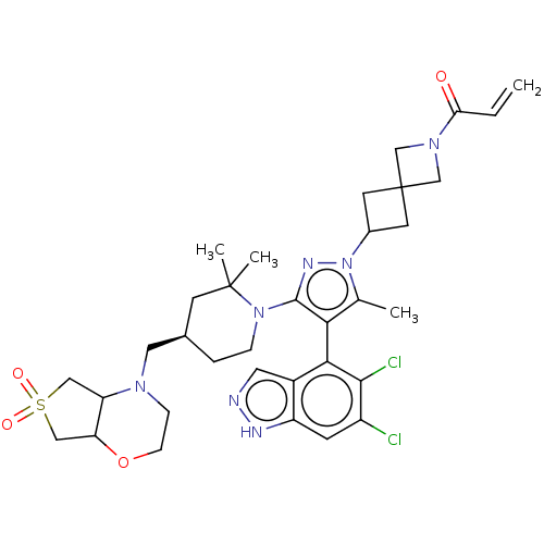 Chemical structure of BindingDB Monomer ID 698632