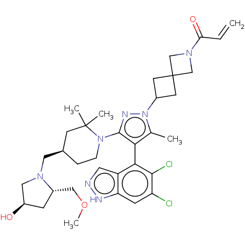 Chemical structure of BindingDB Monomer ID 698674