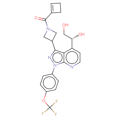 Chemical structure of BindingDB Monomer ID 699421