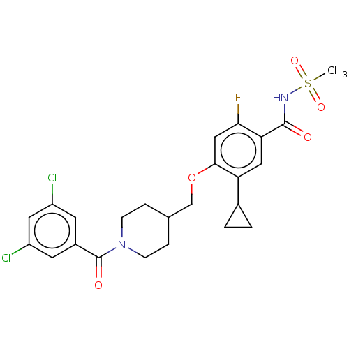 Chemical structure of BindingDB Monomer ID 71126