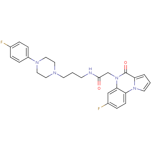 Chemical structure of BindingDB Monomer ID 71596
