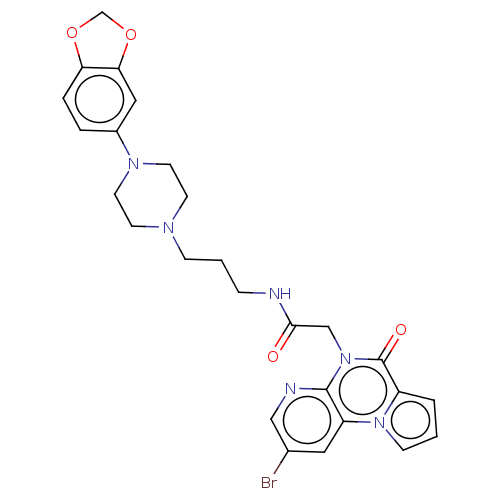 Chemical structure of BindingDB Monomer ID 71622