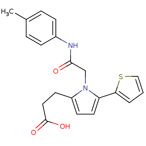 Chemical structure of BindingDB Monomer ID 72009