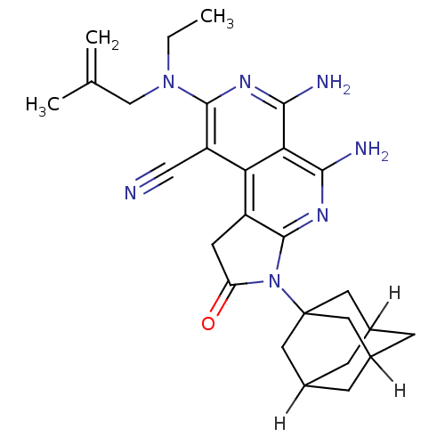 Chemical structure of BindingDB Monomer ID 72017