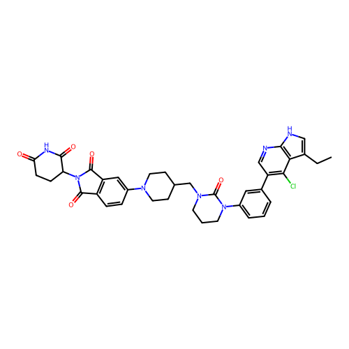 Chemical structure of BindingDB Monomer ID 72260