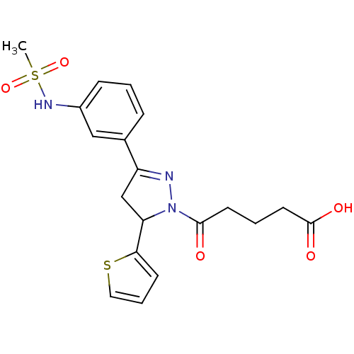 Chemical structure of BindingDB Monomer ID 72886