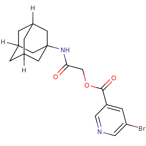 Chemical structure of BindingDB Monomer ID 74437
