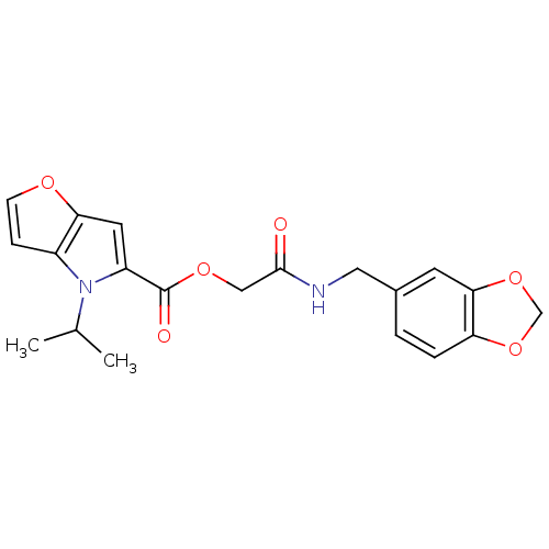 Chemical structure of BindingDB Monomer ID 74444
