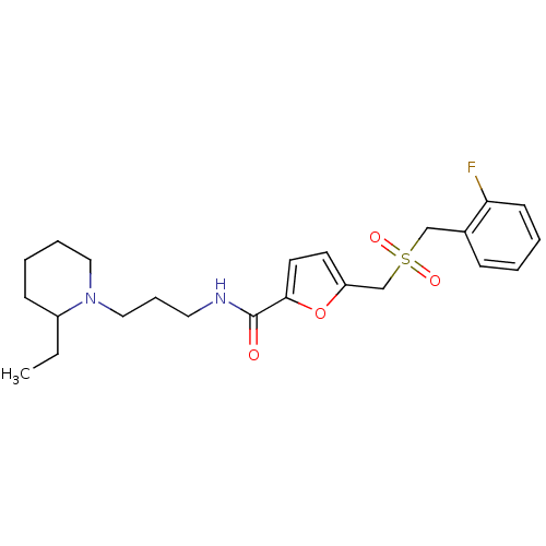Chemical structure of BindingDB Monomer ID 74455