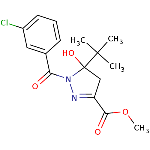 Chemical structure of BindingDB Monomer ID 74497