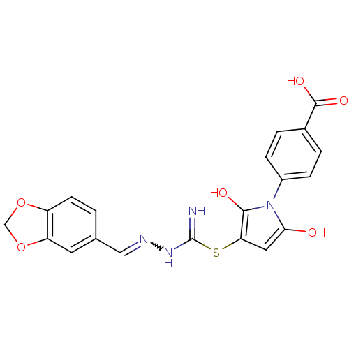 Chemical structure of BindingDB Monomer ID 74525