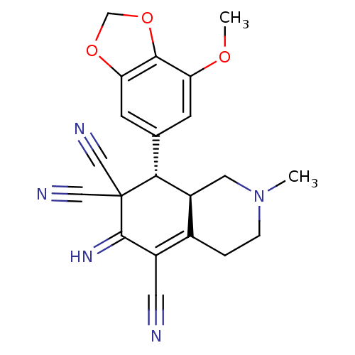 Chemical structure of BindingDB Monomer ID 74570