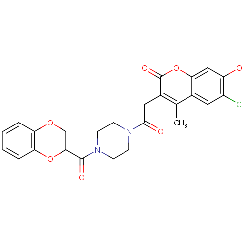 Chemical structure of BindingDB Monomer ID 75266