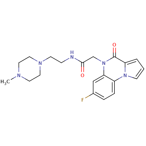 Chemical structure of BindingDB Monomer ID 75667