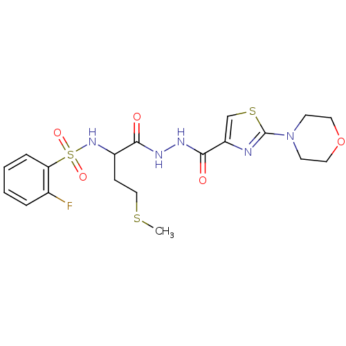 Chemical structure of BindingDB Monomer ID 75694