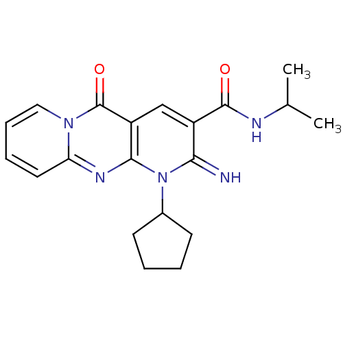 Chemical structure of BindingDB Monomer ID 76074
