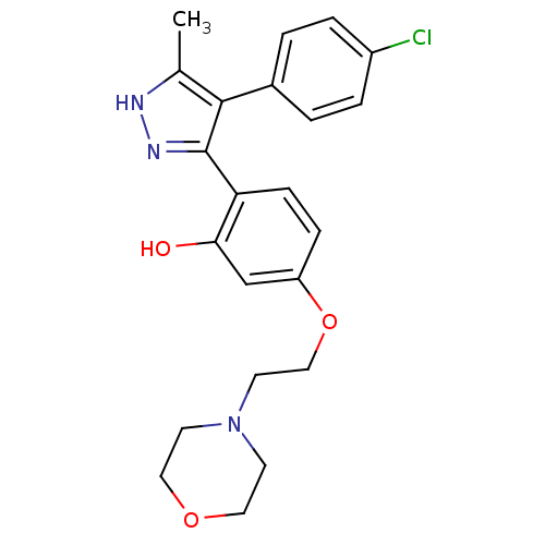 Chemical structure of BindingDB Monomer ID 76083