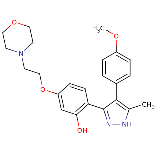 Chemical structure of BindingDB Monomer ID 76084