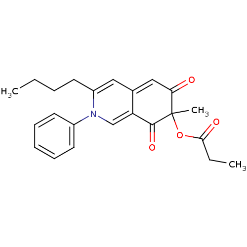 Chemical structure of BindingDB Monomer ID 76126