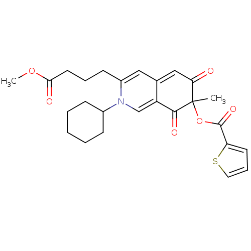 Chemical structure of BindingDB Monomer ID 76127