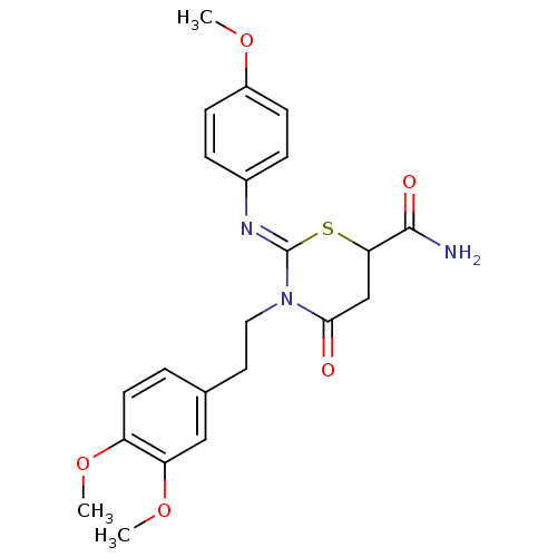 Chemical structure of BindingDB Monomer ID 76153