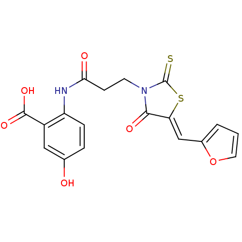 Chemical structure of BindingDB Monomer ID 76204