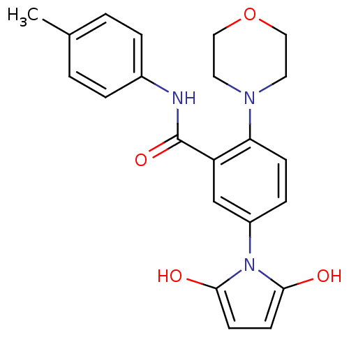 Chemical structure of BindingDB Monomer ID 76257