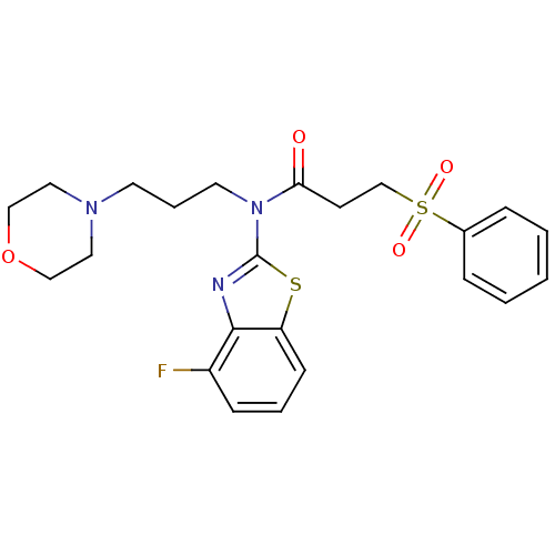 Chemical structure of BindingDB Monomer ID 76294
