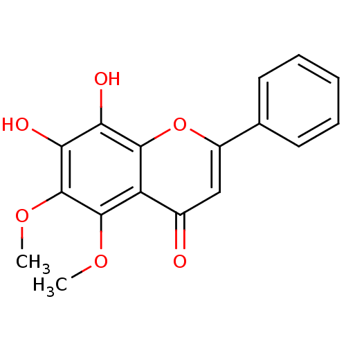 Chemical structure of BindingDB Monomer ID 77554