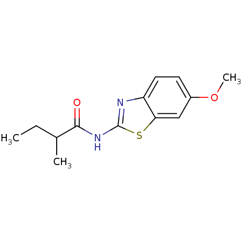 Chemical structure of BindingDB Monomer ID 77800
