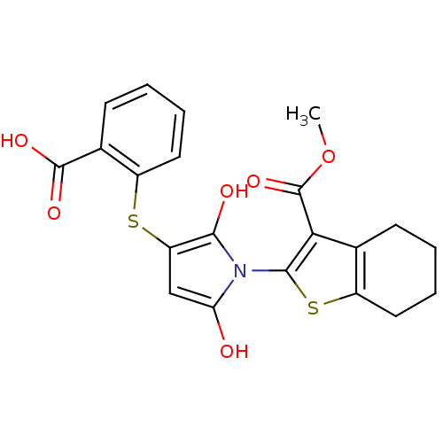 Chemical structure of BindingDB Monomer ID 78265