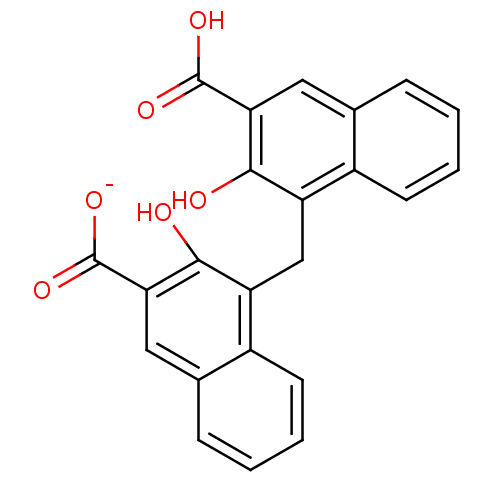 Chemical structure of BindingDB Monomer ID 78435