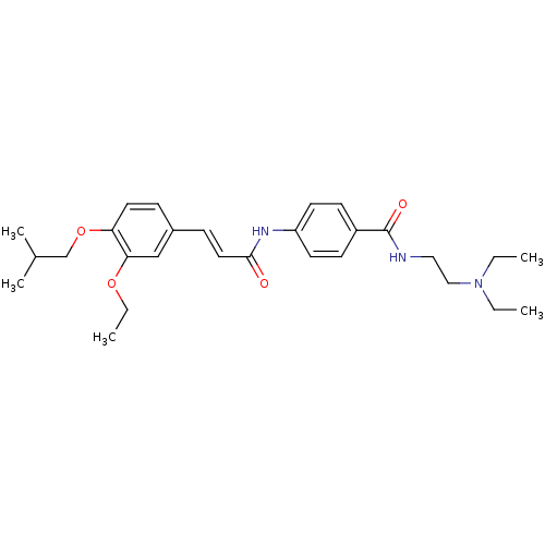 Chemical structure of BindingDB Monomer ID 78821