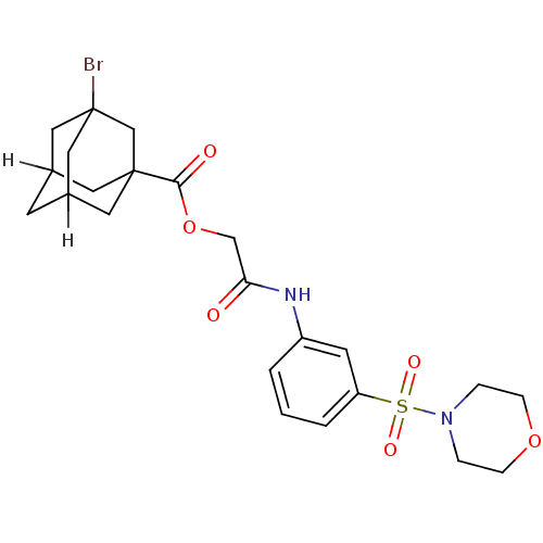 Chemical structure of BindingDB Monomer ID 79611